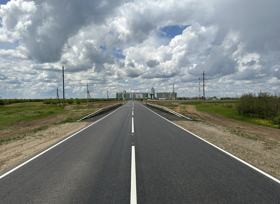 В Иловлинском районе завершили ремонт автодороги